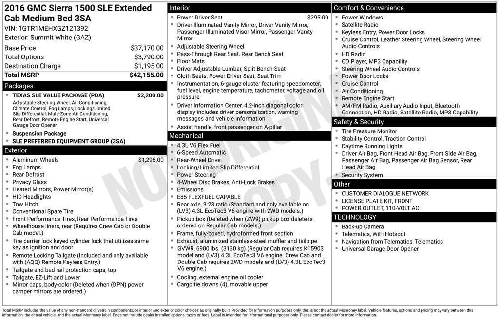 gmc sierra 1500 2016 1GTR1MEHXGZ121392 image gmc sierra 1500 2016 1GTR1MEHXGZ121392 image